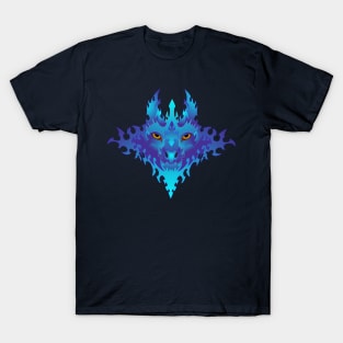 Lunar Wolf Fire T-Shirt